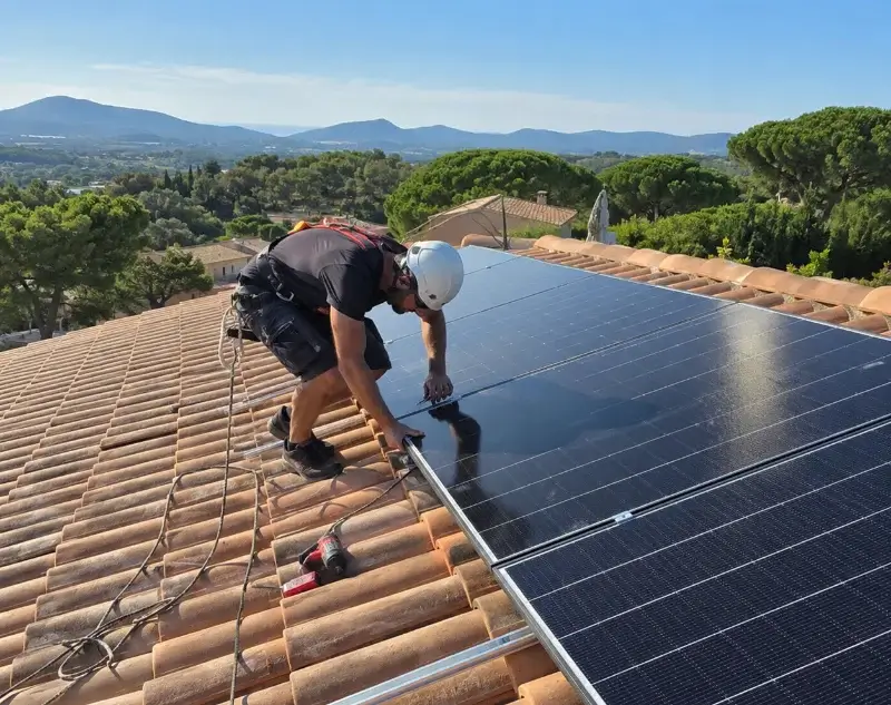 Installateur panneaux solaires Riols — pose photovoltaïque sur toiture