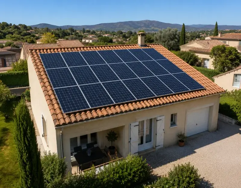 Prime à l'autoconsommation panneaux solaires Riols — aide financière de l'État